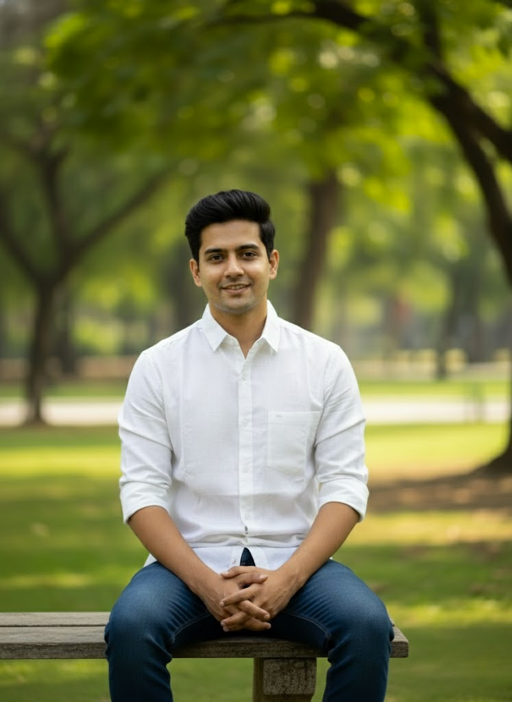 Men’s White Cotton Linen Slim Fit Casual Shirt