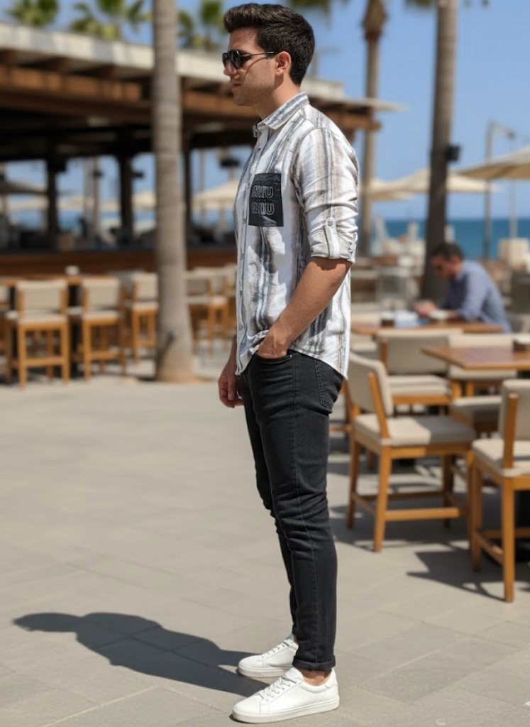 Men’s Coastal Drift Shirt – Coastal Luxe Collection