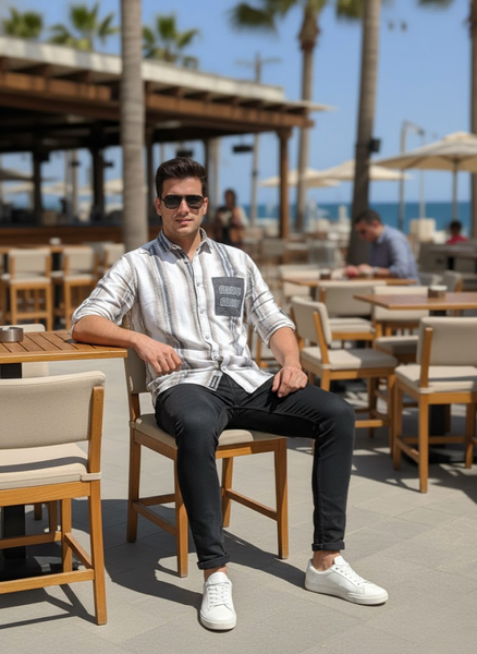 Men’s Coastal Drift Shirt – Coastal Luxe Collection