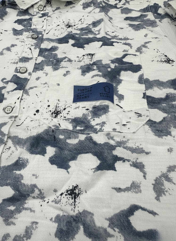 Men’s Blue Mirage Shirt – Urban Luxe Collection