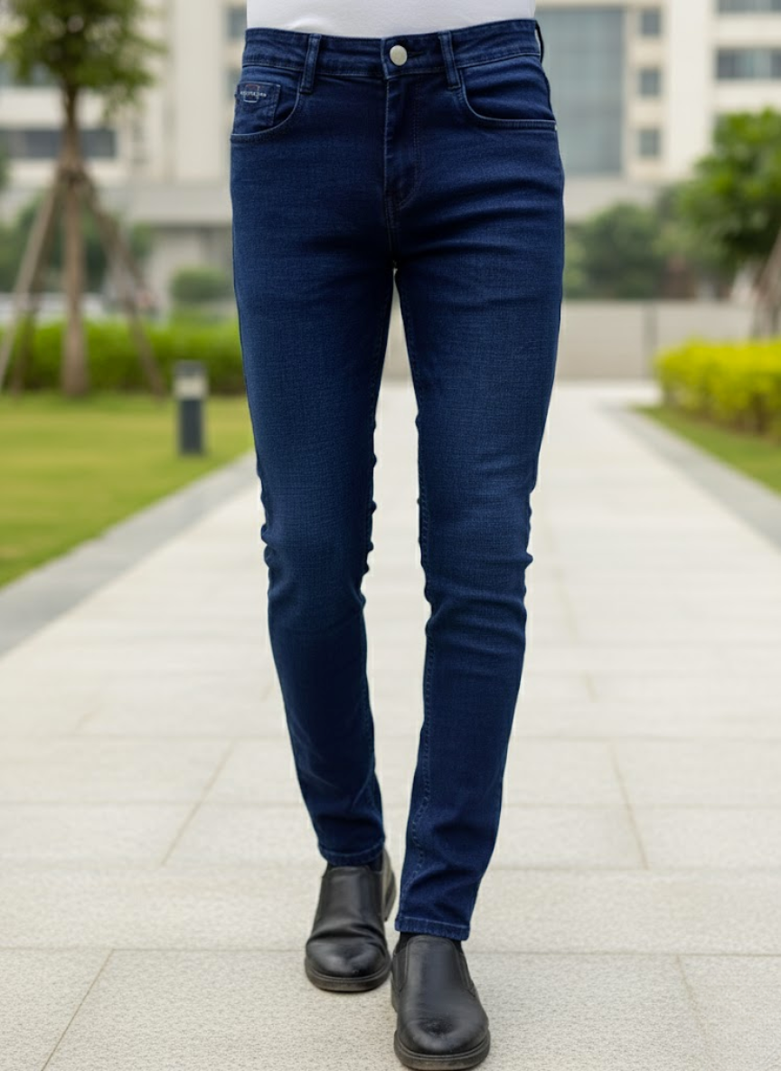 Men’s Dark Blue Slim Fit Jeans