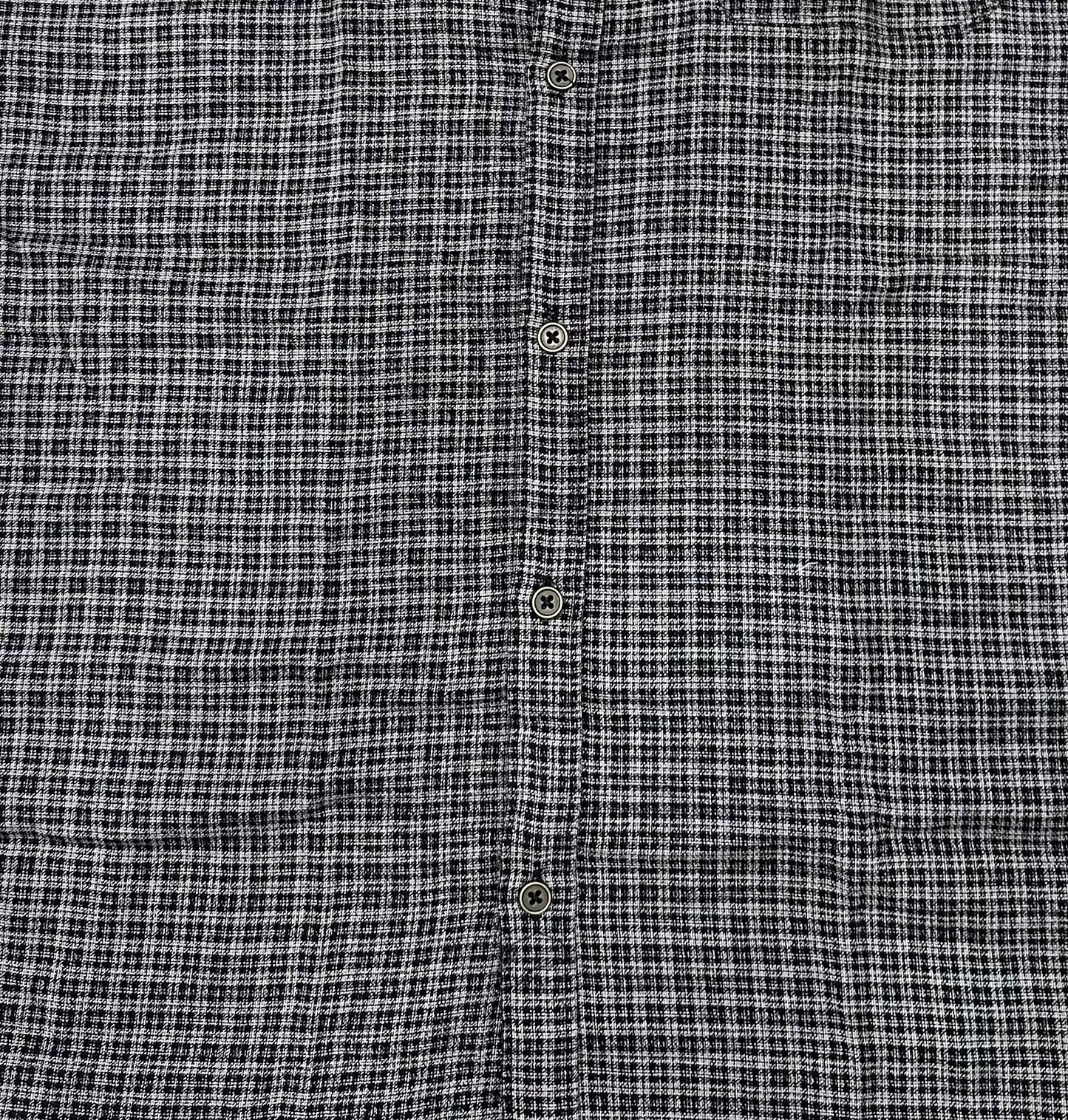 Men’s Black Micro Check Shirt – Executive City Edition