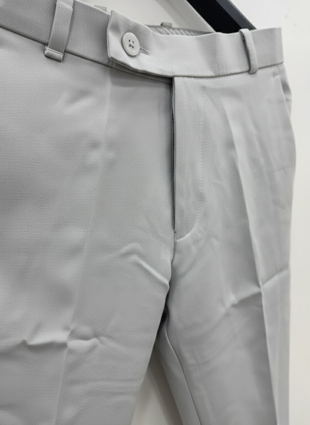Men’s Light Grey Imported Formal Pant – Slim Fit