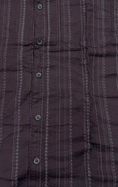 Men’s Vertical Striped Cotton Slim Fit Casual Shirt