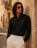 Men’s Classic Black Cotton Shirt