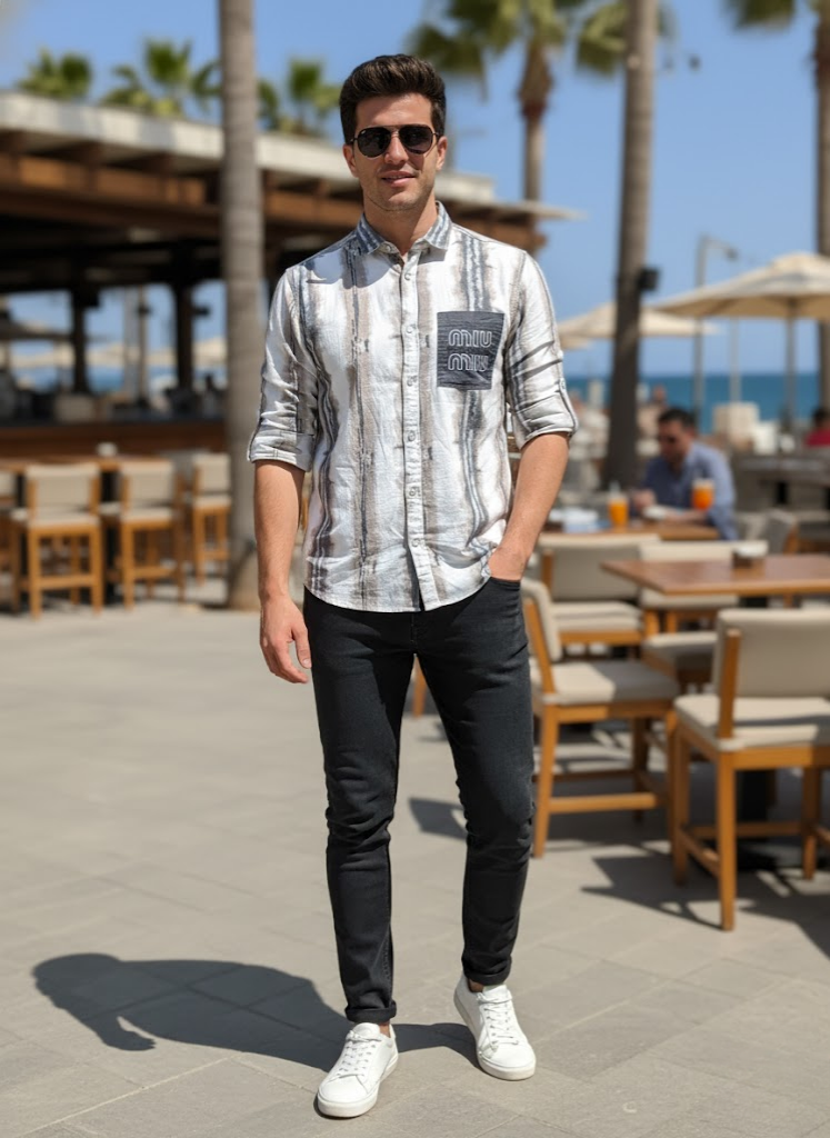 Men’s Coastal Drift Shirt – Coastal Luxe Collection