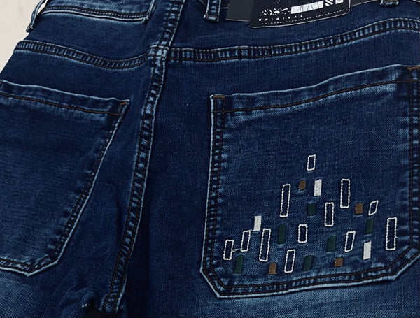 Men’s Blue Slim Fit Denim Jeans