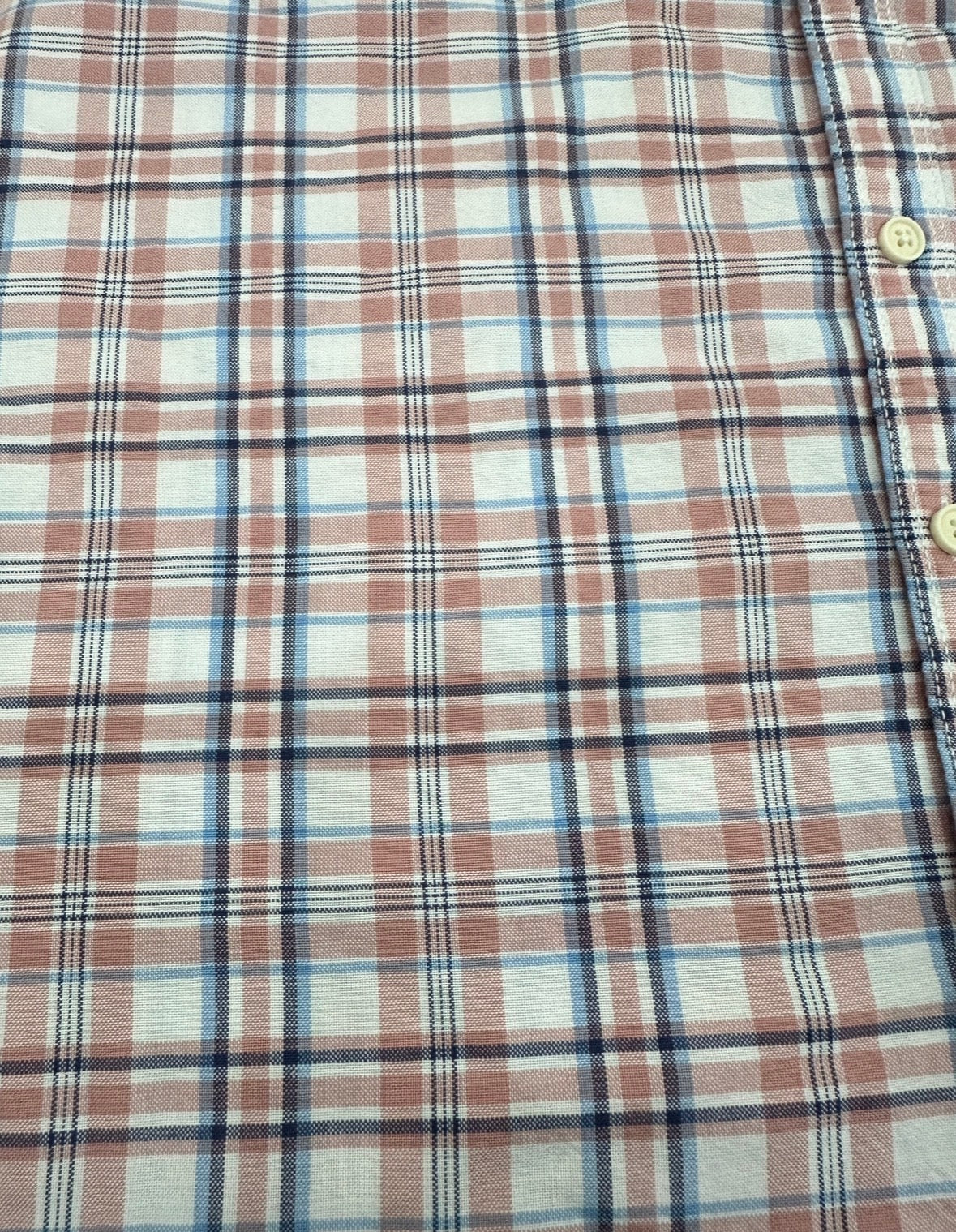 Men’s Beige Plaid Shirt – Premium Checked Shirt with Tailored Finish