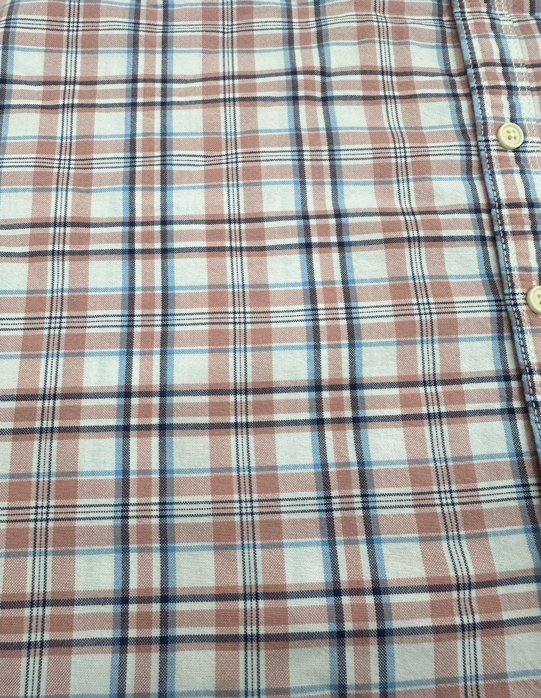 Men’s Beige Plaid Shirt – Premium Checked Shirt with Tailored Finish