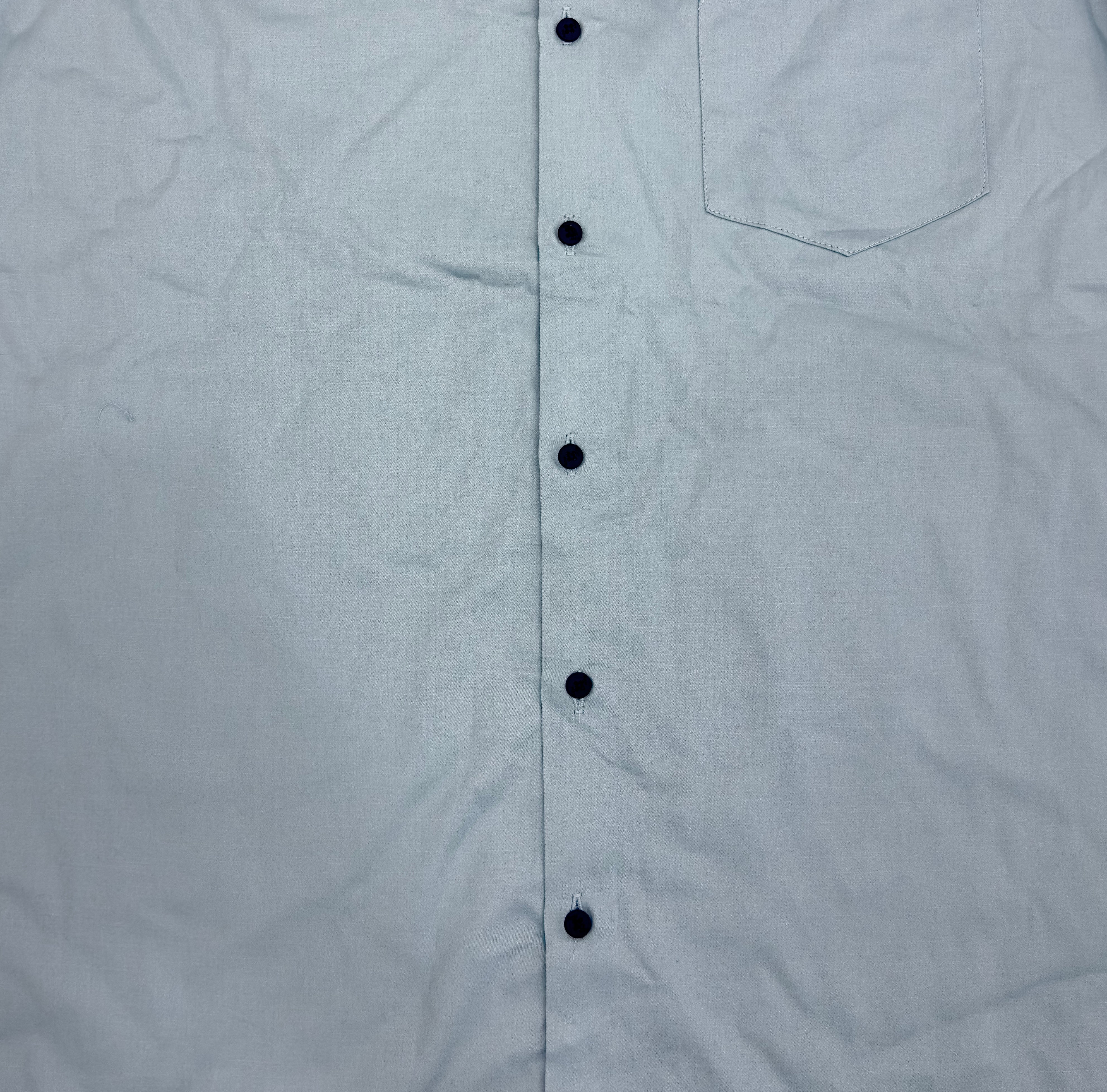 Men’s Ice Blue Satin Shirt – Premium Wear with Refined Shine