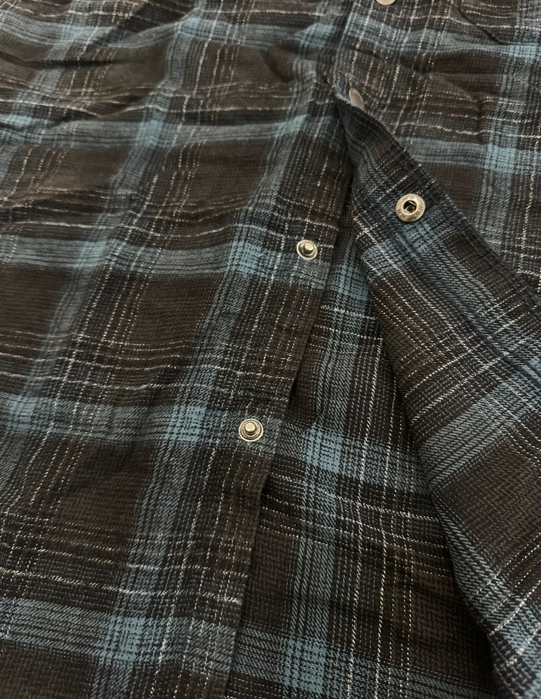 Men’s Midnight Blue Check Shirt with Subtle Texture | Premium Smart Casual Wear