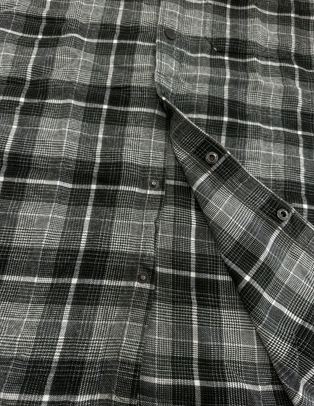 Men’s Ash Grey Checkered Shirt with Clean Structure | Premium Everyday Style