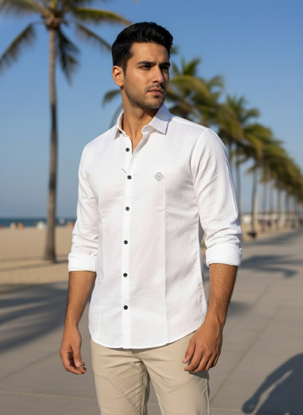 Men’s White Classic Shirt